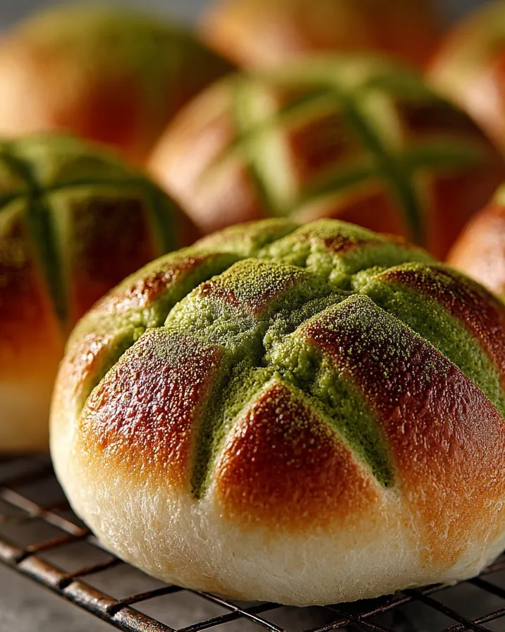 Matcha Pan Bread