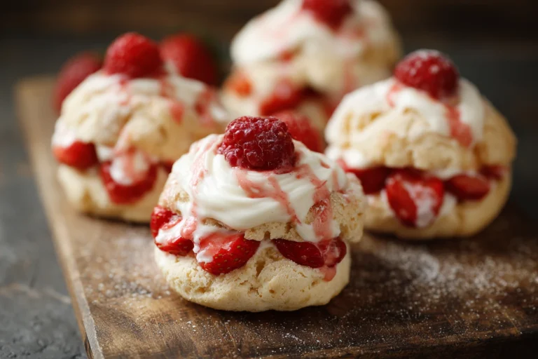 Best Strawberry Cream Puffs Recipe How To Make Decadent Strawberry Puffs Homemade Strawberry Cream Puff Dessert Best Ingre...