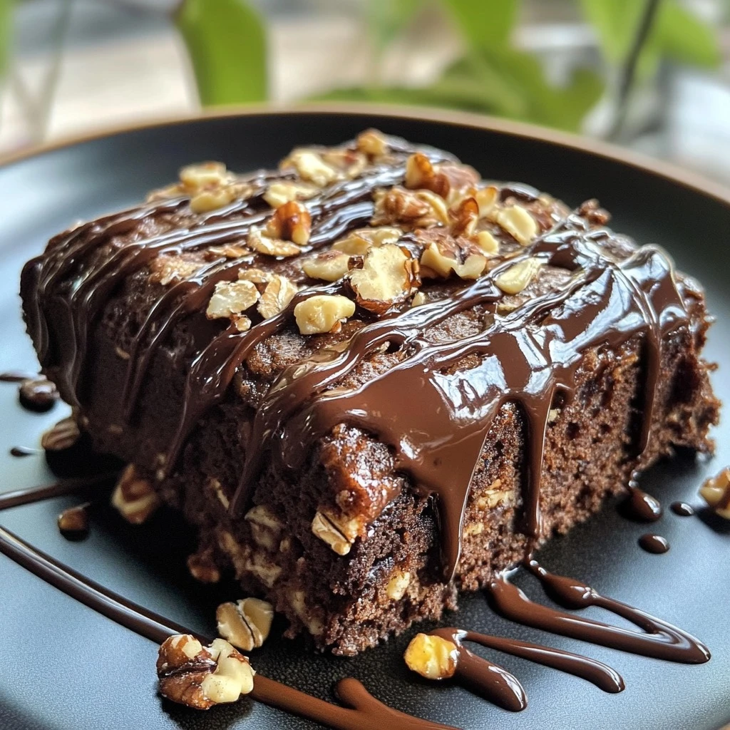Decadent Chocolate Walnut Cake Recipe Best Chocolate Walnut Cake Online Buy Chocolate Walnut Cake Mix Gourmet Chocolate Wa...