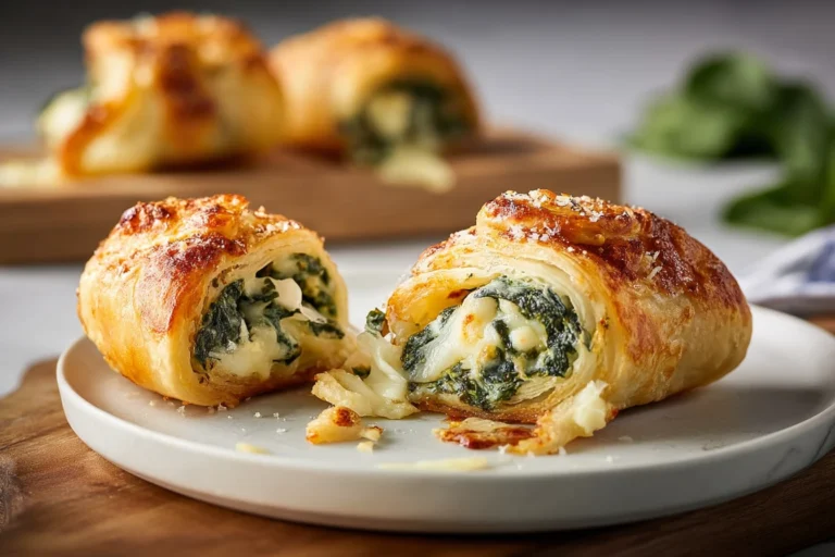 Easy Cheesy Spinach Roll Ups Recipe Homemade Spinach And Cheese Roll Ups Best Cheese For Spinach Roll Ups Cheesy Spinach R...