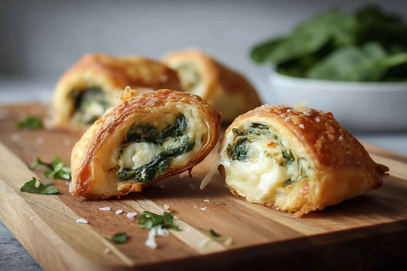 Cheesy Spinach Roll Ups: A Creamy, Crowd-Pleasing Appetizer or Easy Weeknight Meal 3 Easy Cheesy Spinach Roll Ups Recipe Homemade Spinach And Cheese Roll Ups Best Cheese For Spinach Roll Ups Cheesy Spinach R...