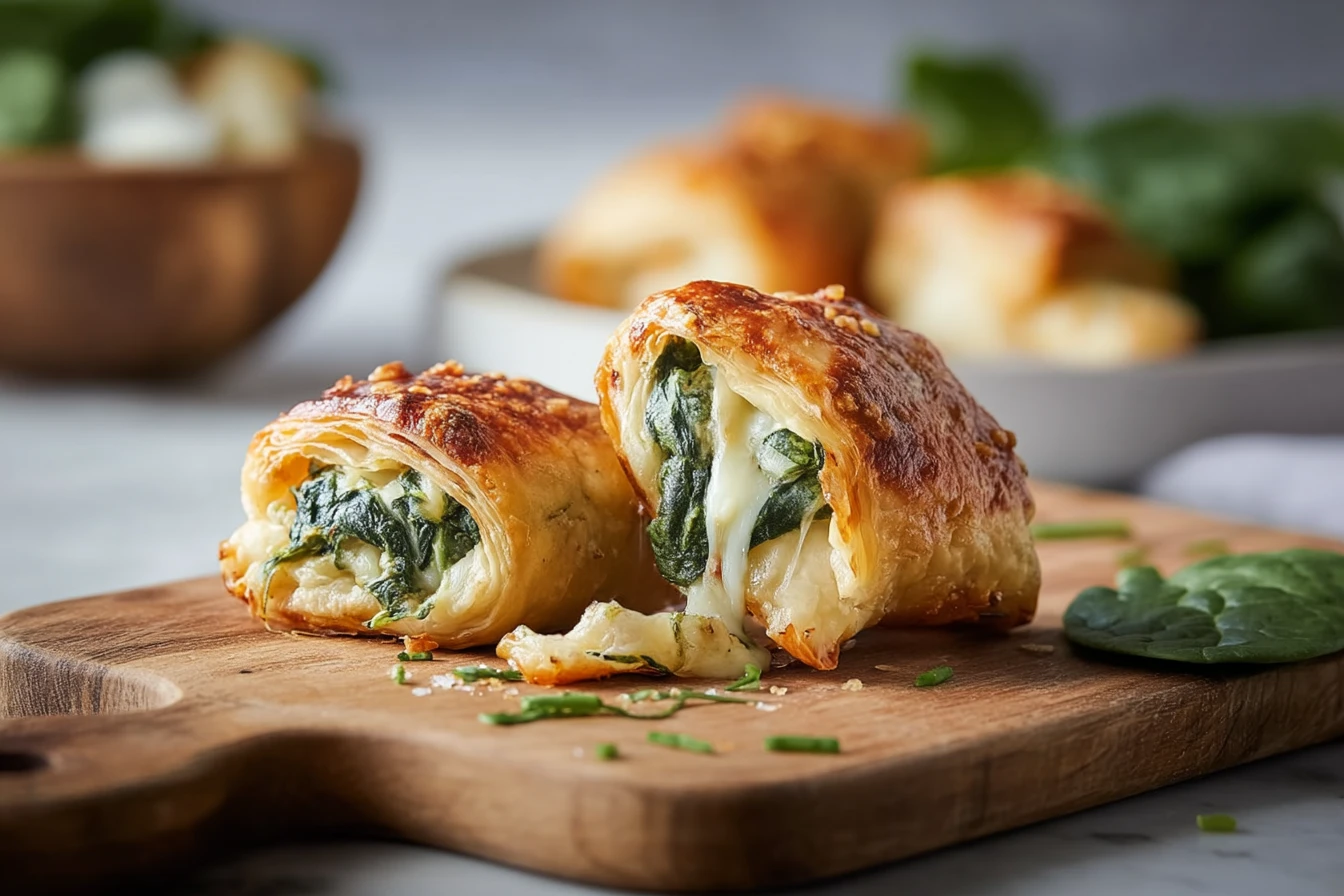 Cheesy Spinach Roll Ups: A Creamy, Crowd-Pleasing Appetizer or Easy Weeknight Meal 2 Easy Cheesy Spinach Roll Ups Recipe Homemade Spinach And Cheese Roll Ups Best Cheese For Spinach Roll Ups Cheesy Spinach R...