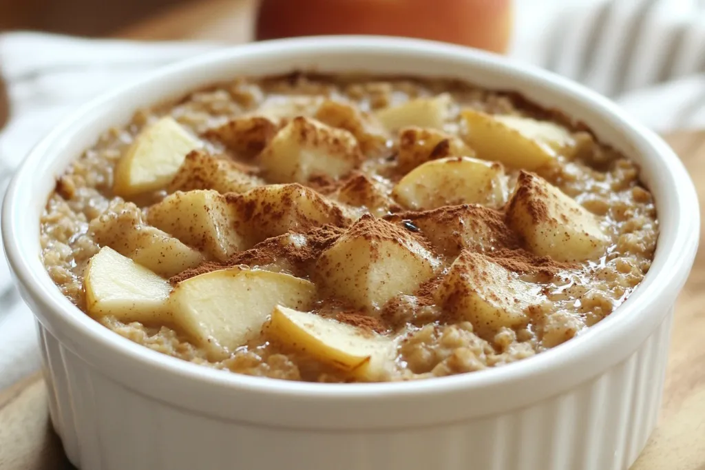Apple Cinnamon Baked Oatmeal – Healthy Breakfast Favorite