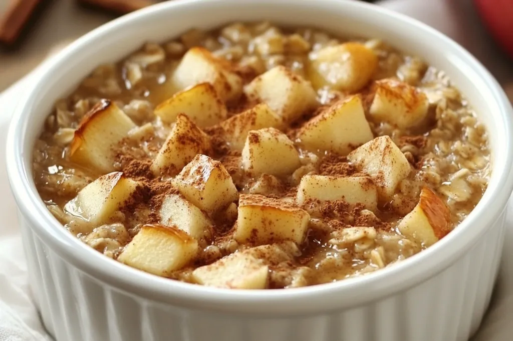 Apple Cinnamon Baked Oatmeal – Healthy Breakfast Favorite