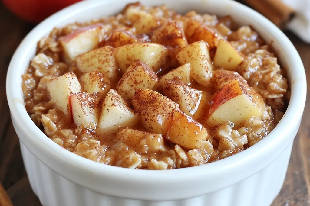 Apple Cinnamon Baked Oatmeal – Healthy Breakfast Favorite