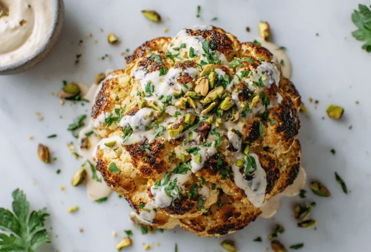 Whole Roasted Cauliflower Whole Roasted Cauliflower